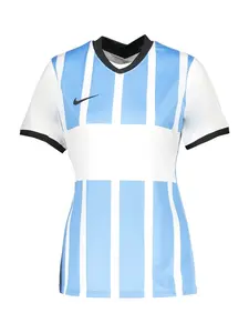 NIKE Funkčné tričko  svetlomodrá / čierna / biela