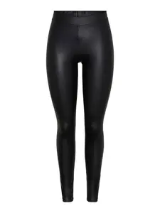 PIECES Legíny  čierna