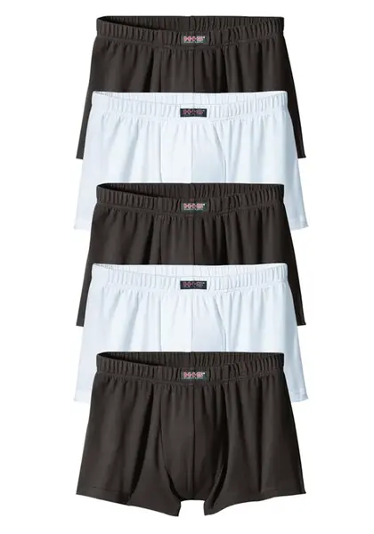 H.I.S Boxerky  čierna / biela