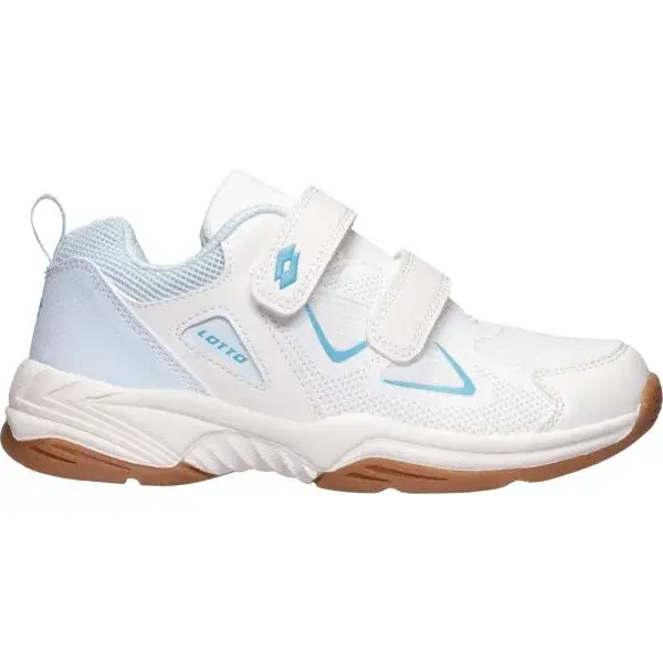 Lotto HARPE Detská obuv na loptové športy, biela, veľkosť