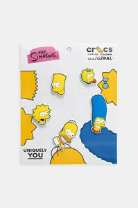 Připínačky na obuv Crocs The Simpsons 5-pack