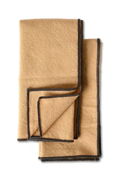 Sada ubrousků Sagaform Edith 2-pack béžová barva