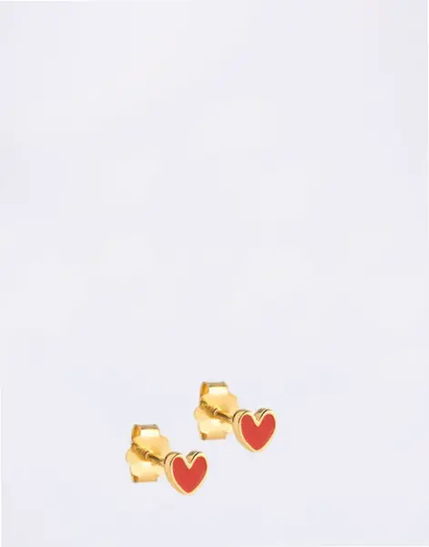ENAMEL Copenhagen Studs, Amore Red
