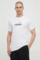 Bavlněné tričko Ellesse Trea T-Shirt bílá barva, s potiskem, SHV20126