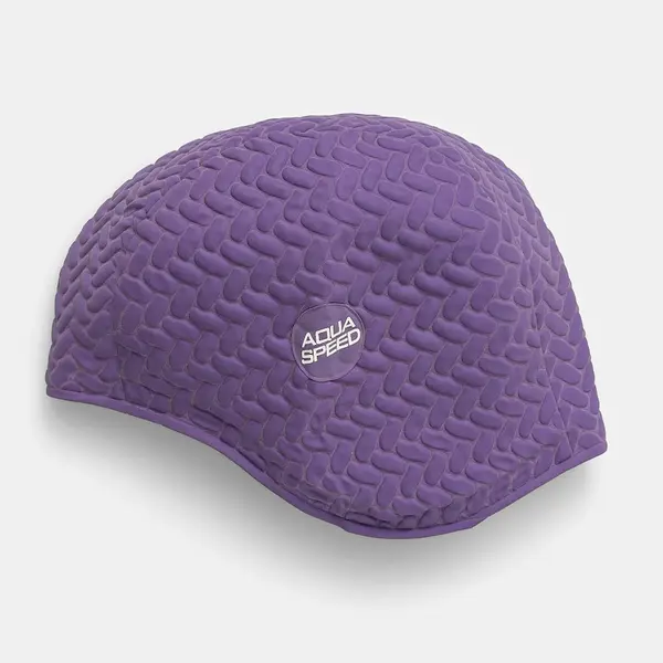 Plavecká čepice Aqua Speed Bombastic Tic-Tac fialová barva, BOMBASTIC TIC-TAC