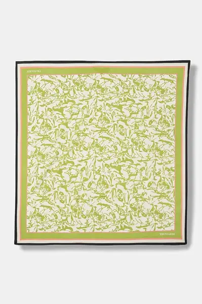 Hedvábný šátek Trussardi