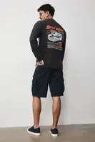 Bavlněné tričko s dlouhým rukávem Medicine