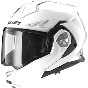 Překlopná moto přilba LS2 FF901 Advant X Solid White P/J S (55-56)