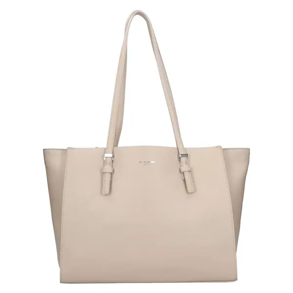 Dámska kabelka David Jones Antea - krémová