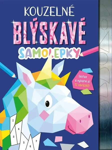Kouzelné blýskavé samolepky (poškozená) - Claire Mowat