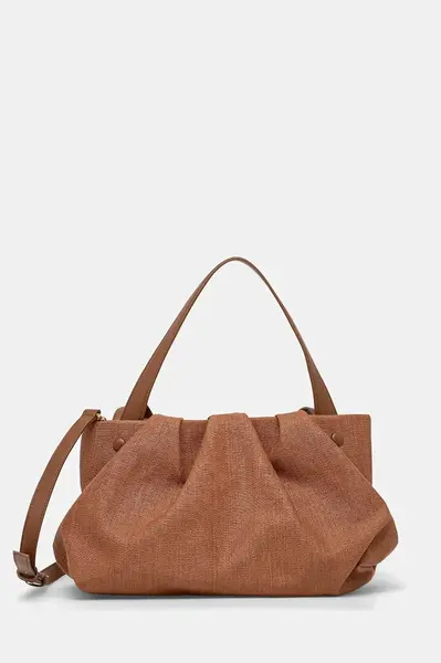 Kabelka Themoire hnědá barva, TMSR25AHP89