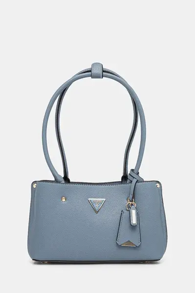 Kabelka Guess MERIDIAN modrá barva, HWBG87 78090