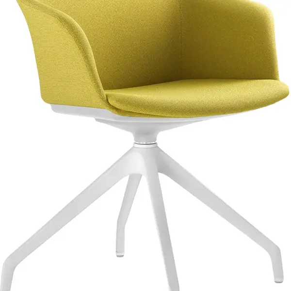 LD SEATING Konferenční židle WAVE 033,F90-WH, bílý kříž