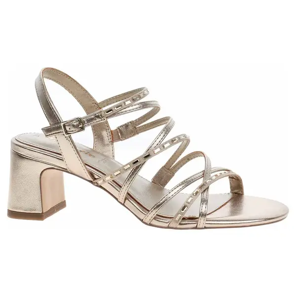 Dámská společenská obuv Tamaris 1-28329-46 light gold 39
