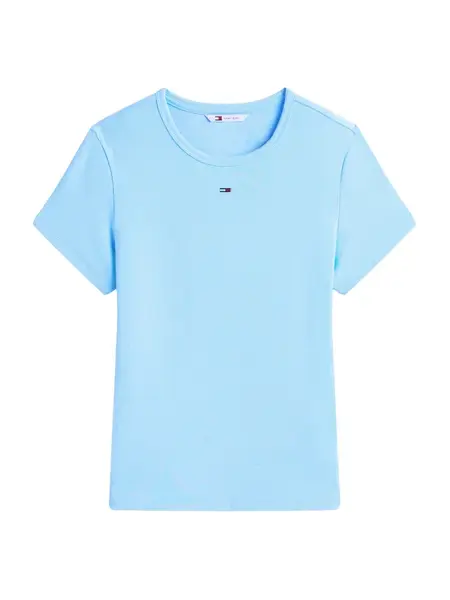 Tommy Jeans Tričko 'ESSENTIAL'  pastelovo modrá