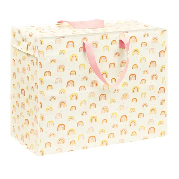 A Little Lovely Company - XL úložná taška - dúha