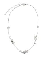 Swarovski Retiazka  strieborná