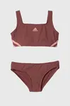 Dvoudílné dětské plavky adidas Performance 3S BIKINI
