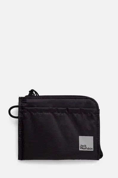 Peněženka Jack Wolfskin Wandermood černá barva, 8007881