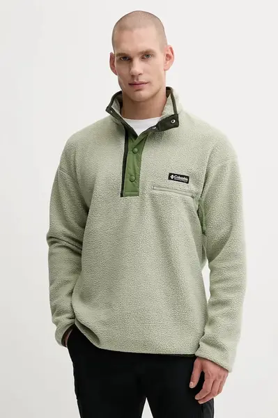 Sportovní mikina Columbia Helvetia II černá barva, s aplikací, 2090891