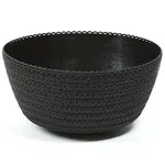 Kvetináč Jersey 300 Recycled čierna LA786-04