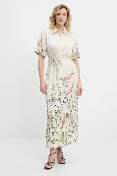 Šaty Answear.LAB černá barva, maxi