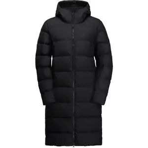 Jack Wolfskin FROZEN PALACE COAT W RDS Dámský zimní kabát, černá, velikost