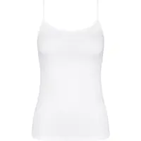 TRIUMPH SENSE OF COTTON Dámský tílkový top, bílá, velikost