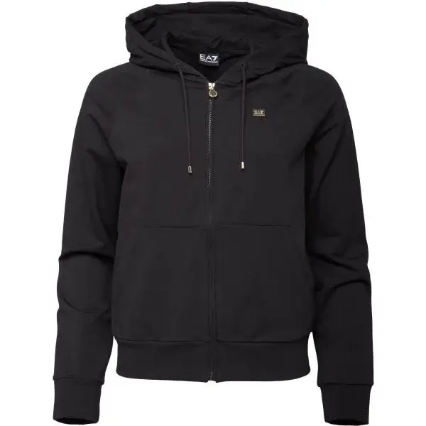 EA7 TRAIN CORE Dámska mikina, čierna, veľkosť