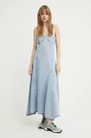 Džínové šaty Gestuz maxi, 10909049