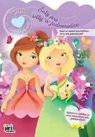 Šaty pro víly a jednorožce - Tvarované oblékání se samolepkami (poškozená)