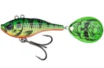 Madcat wobler spin tail sinking firetiger uv - 12 cm 70 g
