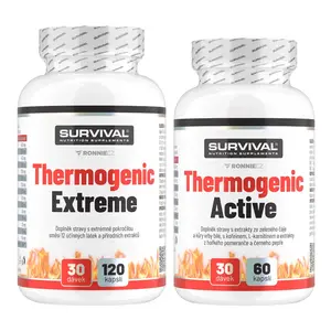 Survival Thermogenic Extreme + Thermogenic Active AKCE 1+1