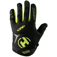 HAVEN DEMO LONG KID Dětské rukavice na kolo, černá, velikost