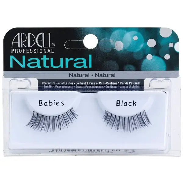 Ardell Natural nalepovacie mihalnice Babies Black