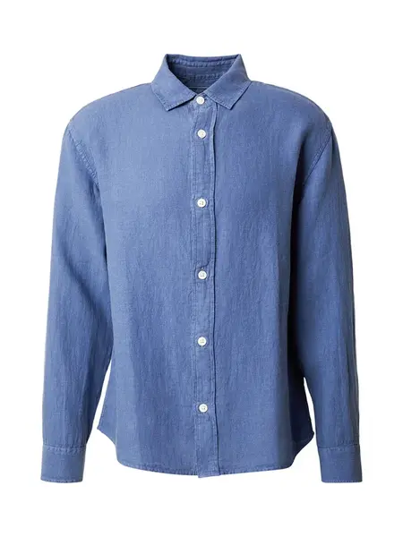 Abercrombie & Fitch Košeľa  modrá