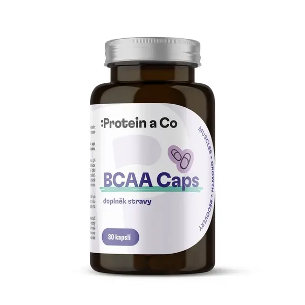 Protein a Co BCAA Caps 80 kapslí