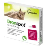 DRONSPOT 96 mg/24 mg spot-on pre veľké mačky 2x1,12 ml