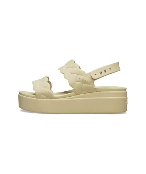 Crocs Sandále 'Brooklyn'  kapučíno