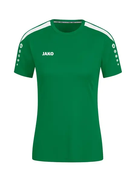 JAKO Funkčné tričko 'Power KA'  zelená / biela