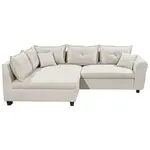 Livetastic ROHOVÁ SEDAČKA, textil, béžová