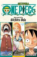 One Piece (Volumes 25, 26 & 27) - Eiichiro Oda - kniha z kategorie Komiksy