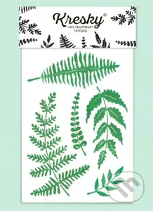 Kresky: Kapraďomil (papraďové) (Dočasné tetovačky)