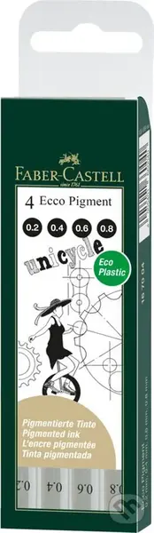 Ecco pigment set, 4 kusy