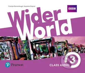 Wider World 3 - Class Audio CDs - audiokniha z kategorie Jazykové učebnice a slovníky