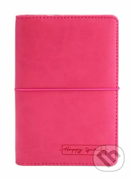 Diář: Růžový/kroužkový M s vyměnitelným kalendáriem