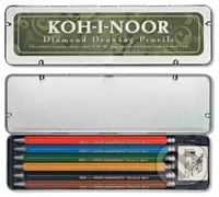 Koh-i-noor tužky mechanické (Versatil) souprava 6 ks v plechové krabičce