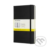 Moleskine - čierny zápisník (malý, štvorčekovaný)