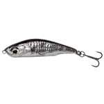 Savage gear wobler 3d sticklebait pencil sinking black silver - 7,5 cm 13 g