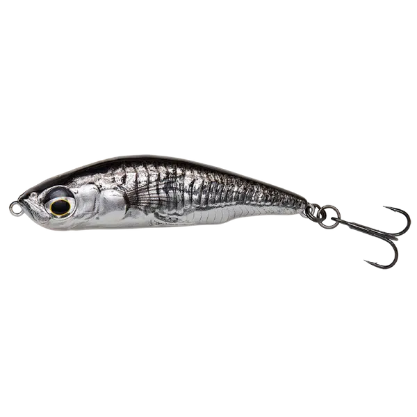 Savage gear wobler 3d sticklebait pencil sinking black silver - 7,5 cm 13 g